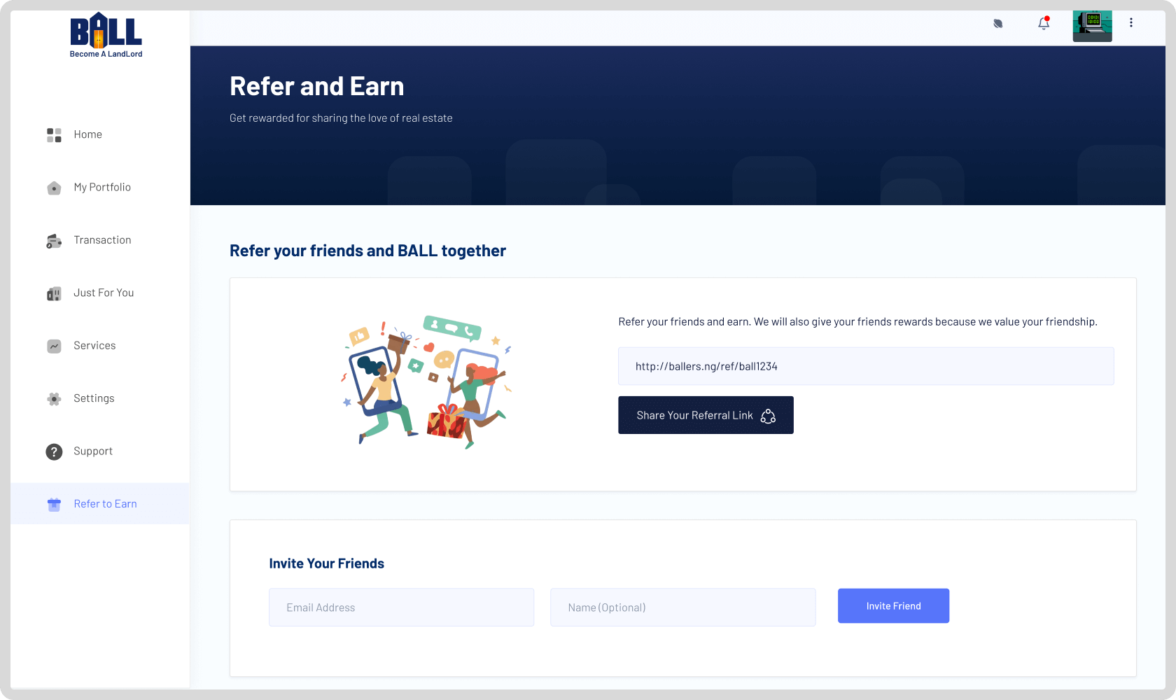 BALL platform preview