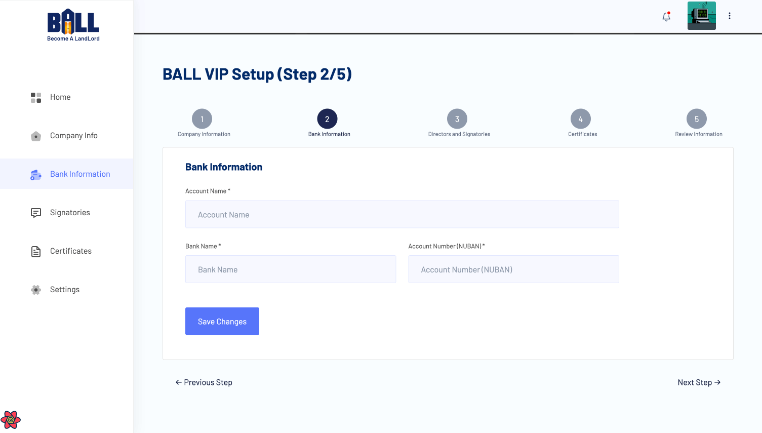 VIP Registration Page